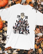 Full Of Boston Terriers I'm Ok - For Boston Terrier Lover Classic T-Shirt custom-t-shirts-classic-lifestyle-front-320