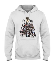 Full Of Boston Terriers I'm Ok - For Boston Terrier Lover Hooded Sweatshirt tile