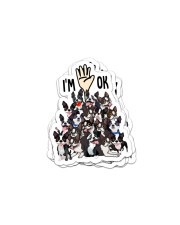 Full Of Boston Terriers I'm Ok - For Boston Terrier Lover Sticker tile