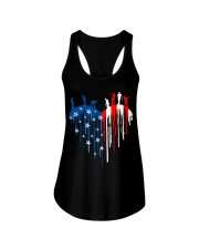 Golf Heart Ladies Flowy Tank tile
