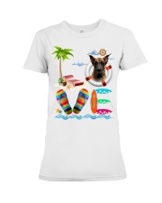 Great Dane Love Sea Premium Fit Ladies Tee tile
