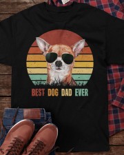 Chihuahua Best Dog Dad Ever Classic T-Shirt apparel-classic-tshirt-lifestyle-front-270