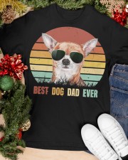 Chihuahua Best Dog Dad Ever Classic T-Shirt apparel-classic-tshirt-lifestyle-front-82