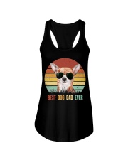 Chihuahua Best Dog Dad Ever Ladies Flowy Tank tile