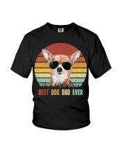 Chihuahua Best Dog Dad Ever Youth T-Shirt tile