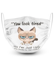 You Look Tired No I’m Just Ugly But Thanks For Your Concern Funny Masks tile