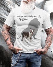 Boston Terrier Lion Classic T-Shirt apparel-classic-tshirt-lifestyle-front-265