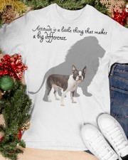 Boston Terrier Lion Classic T-Shirt apparel-classic-tshirt-lifestyle-front-82
