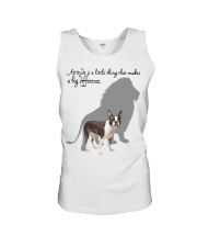 Boston Terrier Lion Unisex Tank tile