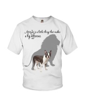 Boston Terrier Lion Youth T-Shirt tile