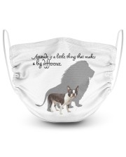 Boston Terrier Lion Masks tile