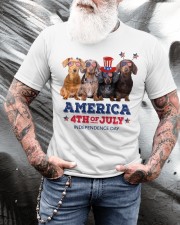 Dachshund 4th Of July Classic T-Shirt apparel-classic-tshirt-lifestyle-front-265