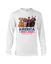 Dachshund 4th Of July Long Sleeve Tee tile