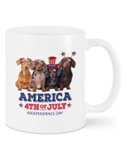 Dachshund 4th Of July Mugs tile