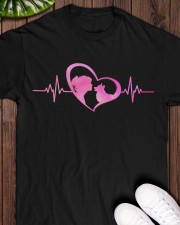 Corgi Mom Heartbeat Classic T-Shirt apparel-classic-tshirt-lifestyle-front-160