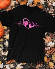 Corgi Mom Heartbeat Classic T-Shirt custom-t-shirts-classic-lifestyle-front-320