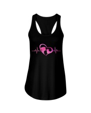 Corgi Mom Heartbeat Ladies Flowy Tank tile