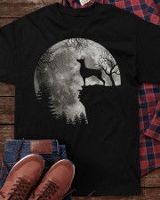 Doberman And Moon Classic T-Shirt apparel-classic-tshirt-lifestyle-front-270