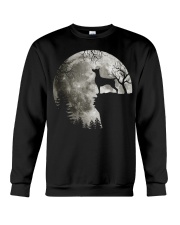 Doberman And Moon Crewneck Sweatshirt tile