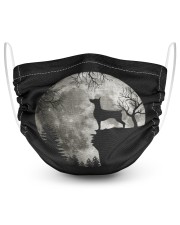 Doberman And Moon Masks tile