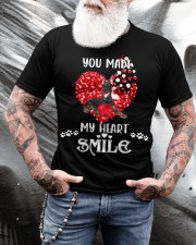 Doberman You Made My Heart Smile Classic T-Shirt apparel-classic-tshirt-lifestyle-front-265