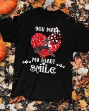 Doberman You Made My Heart Smile Classic T-Shirt custom-t-shirts-classic-lifestyle-front-320