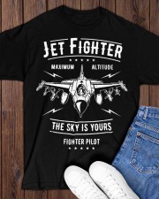 Pilot Jet Fighter Classic T-Shirt apparel-classic-tshirt-lifestyle-front-158