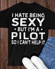 Pilot I Cant Help It Classic T-Shirt apparel-classic-tshirt-lifestyle-front-158