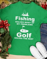 Golf And Fishing Classic T-Shirt apparel-classic-tshirt-lifestyle-front-82