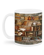 Librarian Book Shelf Mug back