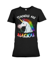Teachers Are Magical Premium Fit Ladies Tee tile