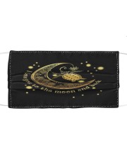 Turtle I Love You To The Moon And Back Mask tile