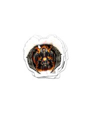 Skull Coolest Rider Sticker tile
