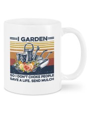 I Garden So I Don't Choke People Save Life Send Much Mugs tile