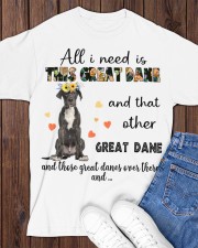 Great Dane All I Need Is Classic T-Shirt apparel-classic-tshirt-lifestyle-front-158