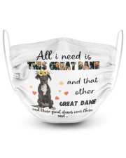 Great Dane All I Need Is Masks tile