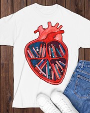 Book Heart Classic T-Shirt apparel-classic-tshirt-lifestyle-front-158