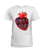 Book Heart Ladies T-Shirt tile