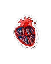 Book Heart Sticker tile