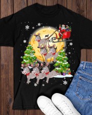 Donkey Christmas - Donkey Tractor Christmas Tree Classic T-Shirt apparel-classic-tshirt-lifestyle-front-158
