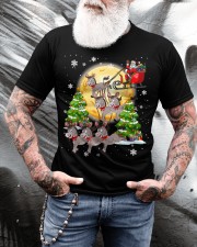 Donkey Christmas - Donkey Tractor Christmas Tree Classic T-Shirt apparel-classic-tshirt-lifestyle-front-265