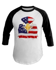 Eagle Flag Baseball Tee tile