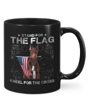 Doberman Stand For The Flag Mugs tile