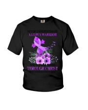 Never Underestimate A Lupus Warrior Youth T-Shirt tile