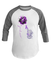Never Give Up Baseball Tee tile