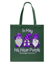 In May We Wear Purple For Fibromyalgia Awareness Tote Bag tile
