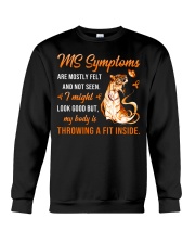 MS Symptoms Crewneck Sweatshirt tile