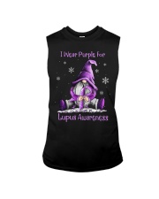 I Wear Purple For Lupus Awareness Sleeveless Tee tile