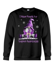 I Wear Purple For Lupus Awareness Crewneck Sweatshirt tile