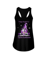 I Wear Purple For Lupus Awareness Ladies Flowy Tank tile